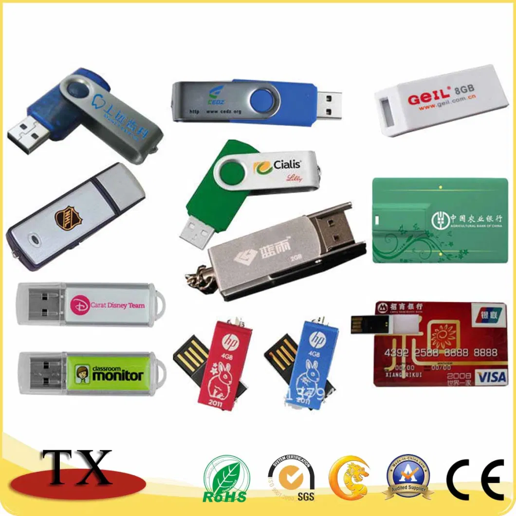 Metal And Plastic USB For USB Flash Drives USB Flash Stick USB Pendrive For Promotional Gift