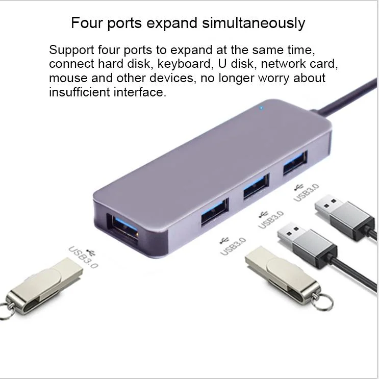 4 Port 3.1 C Type to USB 3.0 Hub USB